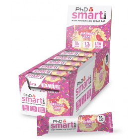 „Smart“ batonėlis, gimtadienio tortas - 24 x 32 g