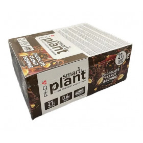 „Smart Bar Plant“ šokoladiniai ir žemės riešutų brauniai – 12 x 64 g