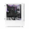 ATX Pus-torņveida Kārba THERMALTAKE View 200 TG Snow ARGB Balts