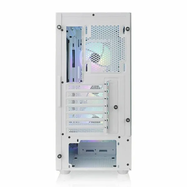 ATX Pus-torņveida Kārba THERMALTAKE View 200 TG Snow ARGB Balts