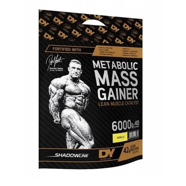 Metabolinis masės didinimo papildas, vanilė - 6000 g