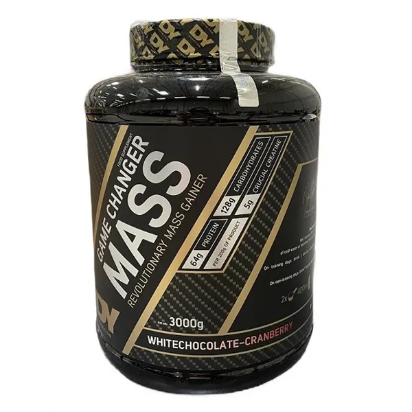 Game Changer Mass, White Chocolate-Cranberry - 3000g