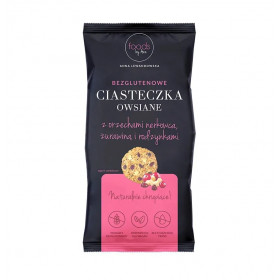 Bezglutēna auzu cepumi ar Indijas riekstiem, dzērvenēm un rozīnēm - 6 x 100 g