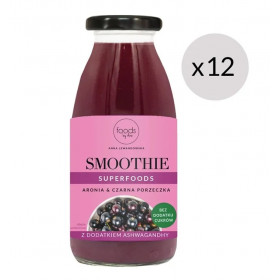 Smūtijs, aronijas un upenes - 12 x 250 ml.