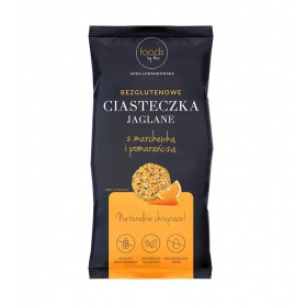 Bezglutēna prosas cepumi ar burkāniem un apelsīniem - 6 x 100 g