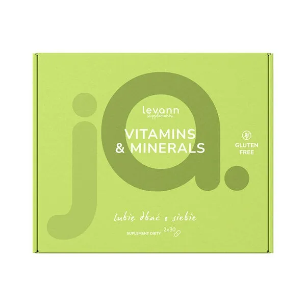jA Vitaminai ir mineralai - 60 kapsulių