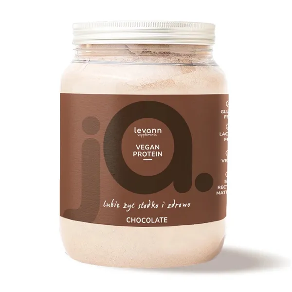 jA Vegan Protein, Chocolate - 500g