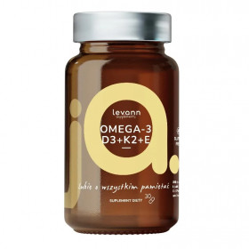 jA Omega-3 + D3 + K2 + E - 30 vāciņi
