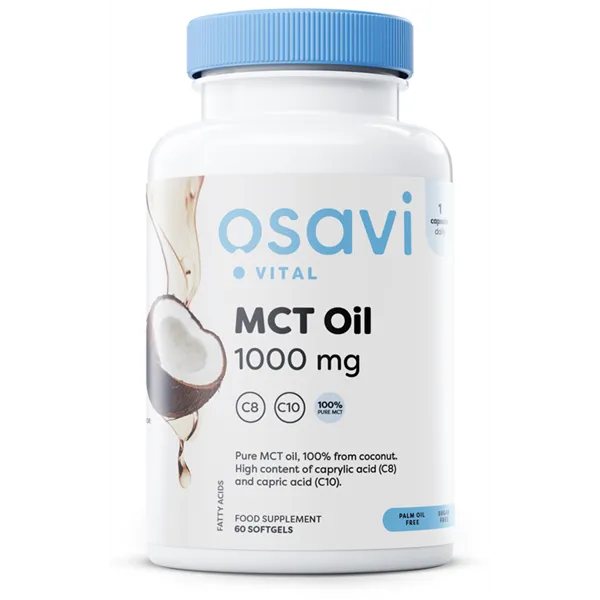 MCT Oil, 1000mg - 60 softgels
