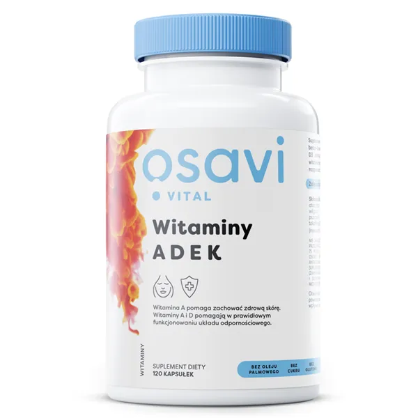 Vitaminy ADEK - 120 pehmeää kapselia