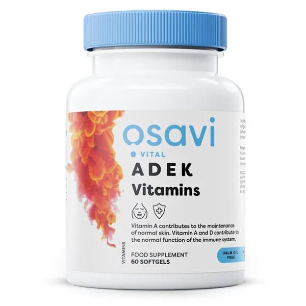 ADEK Vitamins - 60 softgels
