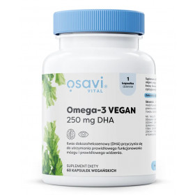 Омега-3 веганская (Vital), 250 мг ДГК - 60 веганских мягких капсул