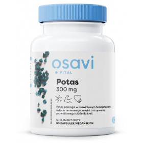 Kalium, 300 mg - 90 vegaanista kapselia