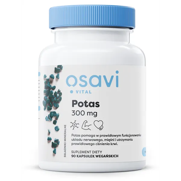 Potas, 300mg - 90 vegan caps