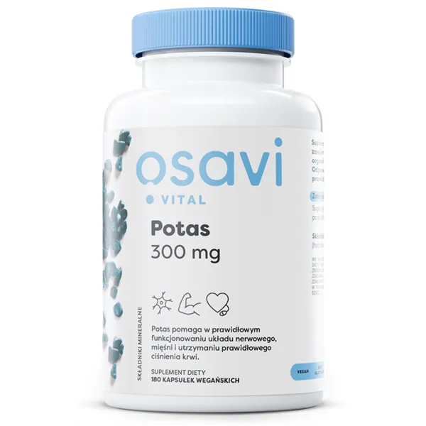 Potas, 300mg - 180 vegan caps