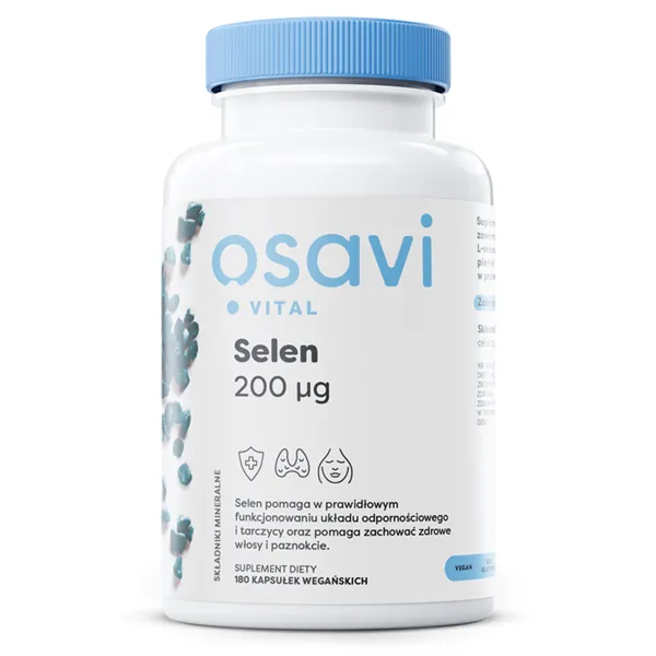 Seleeni, 200mcg - 180 vegaanista kapselia