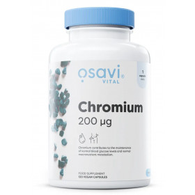 Chromas, 200 mcg – 120 veganiškų kapsulių