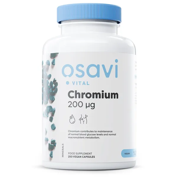 Chromium, 200mcg - 250 vegan caps