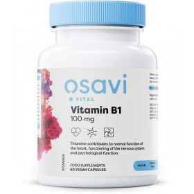 Vitamin B1, 100mg - 60 vegan caps 