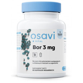 Boras, 3 mg - 60 veganiškų kapsulių