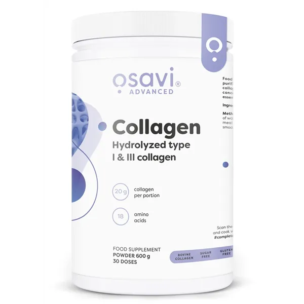 Collagen Peptides - Hydrolyzed Type 1 & 3 - 600g