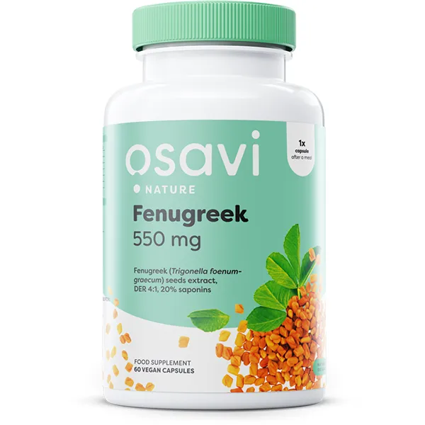 Fenugreek, 550mg - 60 vcaps
