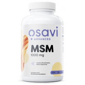 MSM (pažangus), 1000 mg - 120 v kapsulių