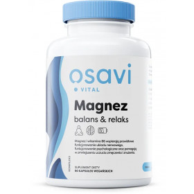 Magnez Balans & Relaks - 90 vegan caps