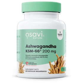 Ashwagandha KSM-66 (Nature), 200mg - 60 vegan caps