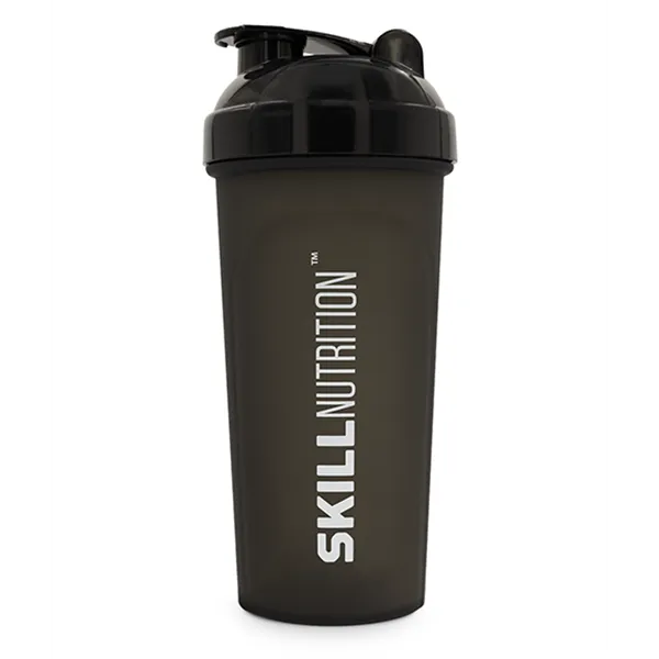 Skill Nutrition Shaker, Black - 700 ml.