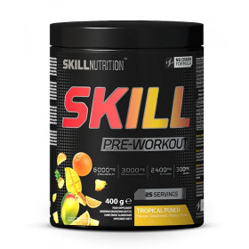 „Skill“ prieš treniruotę skirtas „Tropical Punch“ – 400 g