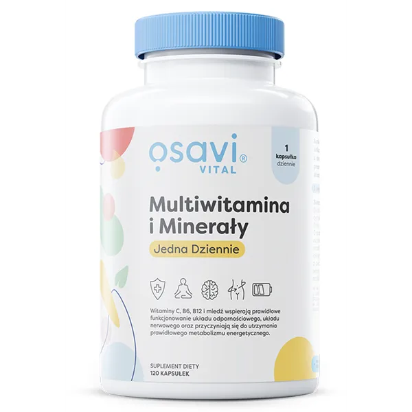 Multiwitamina i Minerały Jedna Dziennie - 120 caps