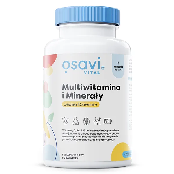 Multivitamīni un minerālvielas vienai reizei dienā - 60 kapsulas
