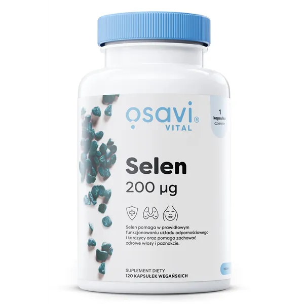 Selen, 200mcg - 120 vegan caps