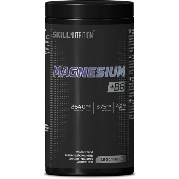 Magnis + B6 - 180 kapsulių