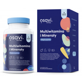 Multiwitamina i Minerały Mężczyzna - 90 vegan caps