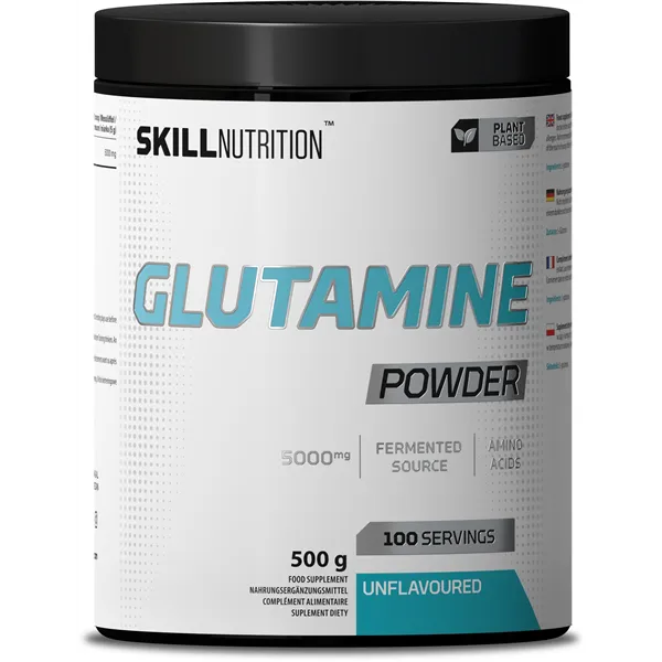Glutamine Powder, Unflavoured - 500g