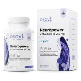 Neuropower с цитиколином, 250 мг — 60 веганских капсул