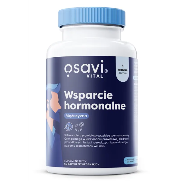 Wsparcie Hormonalne Mężczyzna - 60 vegaanista korkkia
