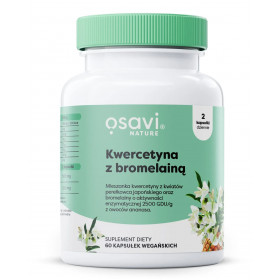 Kwercetyna z Bromelainą - 60 vegan caps