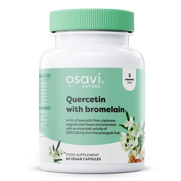 Quercetin with Bromelain - 60 vegan caps