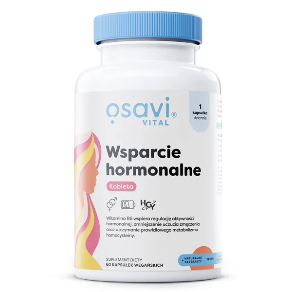 Wsparcie Hormonalne Kobieta - 60 vegan caps