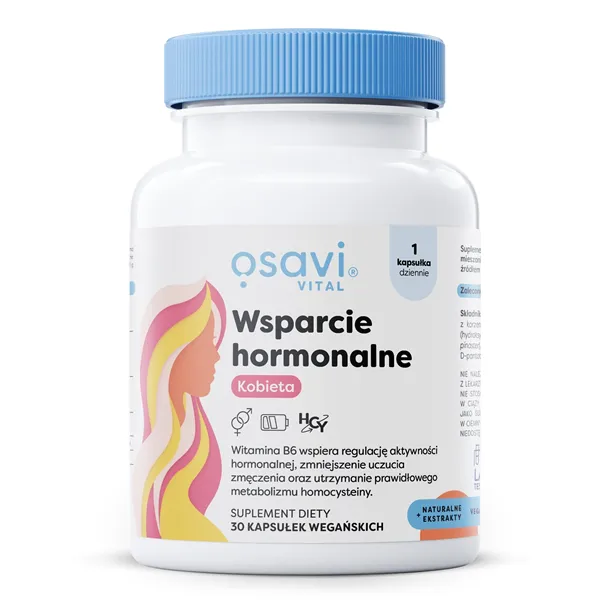 Wsparcie Hormonalne Kobieta — 30 веганских капсул