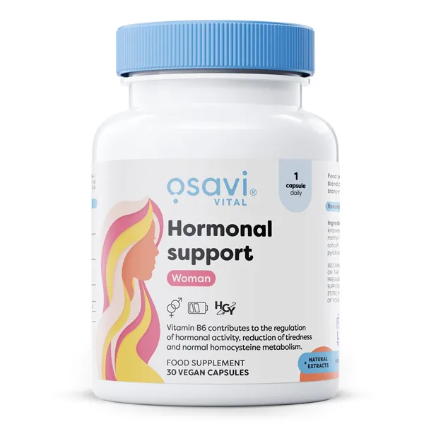 Hormonālais atbalsts sievietēm - 30 vegānas kapsulas