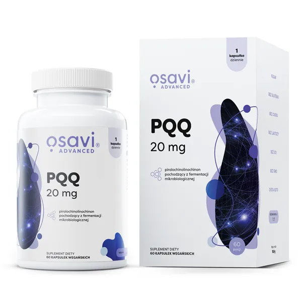 PQQ (Advanced), 20mg - 60 vegan caps