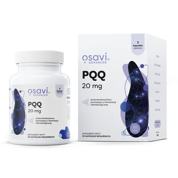 PQQ (Advanced), 20mg - 30 vegan caps