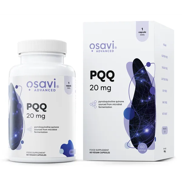PQQ, 20mg - 60 vegan caps