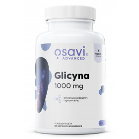 Glicyna, 1000mg - 60 vegan caps