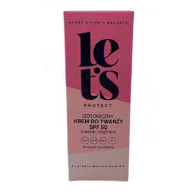 Izotoniczny Krem Do Twarzy SPF 50 - 50 ml.