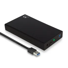 Kietojo disko dėklas Ewent EW-150101-003-Y-P Juoda 3,5"